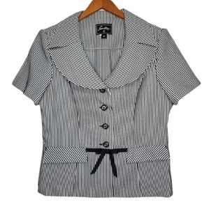 SWEET Suit Button Down Blouse Size 10